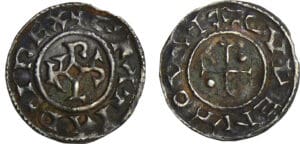 Charles II Le Chauve (840-877) - Denier (Quentovic) Charles II Le Chauve (840-877) - Denier (Quentovic)