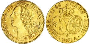 Louis XV (1715-1774) - Louis d’or au bandeau - 1746 W (Lille) Louis XV (1715-1774) - Louis d’or au bandeau - 1746 W (Lille)