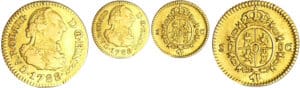 Espagne - Carlos III (1759-1788) - 1/2 escudo 1788 C (Sevilla)