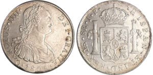 Espagne - Carlos IV (1788-1808) - 8 reales 1805 JP (Lima)