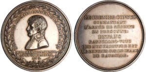 Consulat - Bonaparte 1er consul - Médaille bataille de Marengo 1800