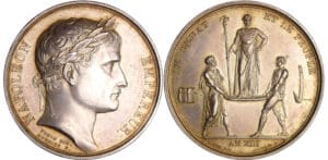 Empire - Napoléon 1er - Médaille le sacre de Napoléon Ier An XIII (1804) Paris