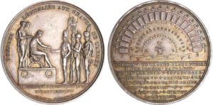 Empire - Napoléon 1er - Médaille distribution des croix de la Légion d'Honneur au camp de Boulogne 1804