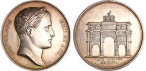 Empire - Napoléon 1er - Médaille arc de triomphe du carrousel 1806