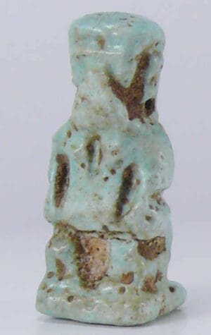 Egypte - Basse époque - Ptah Patek en fritte - 664-332 av. J.-C. (26ème-30ème dynastie)