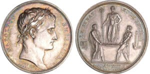 Empire - Napoléon 1er - Médaille le sacre de Napoléon Ier An XIII (1804) Paris