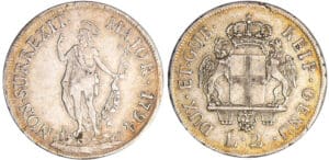 Italie - Ligurie - 2 lire 1794 (Gênes)