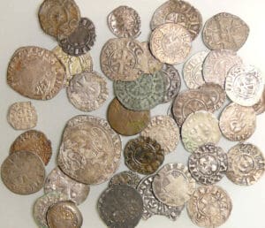 Féodale - Lot de 39 monnaies