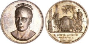 Empire - Napoléon 1er - Médaille Campagne d'Egypte - L'Egypte conquise 1798