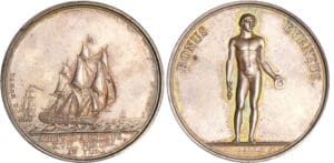 Empire - Napoléon 1er - Médaille Campagne d'Egypte - Arrivée à Fréjus 1799