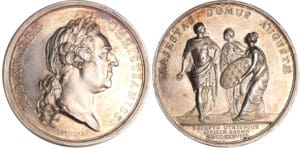 Italie - Louis XV - Médaille Naples 1738