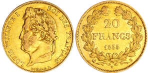 Louis-Philippe Ier (1830-1848) - 20 francs tête laurée 1833 B (Rouen) Louis-Philippe Ier (1830-1848) - 20 francs tête laurée 1833 B (Rouen)