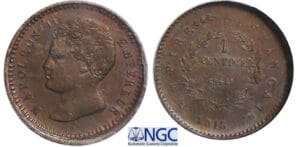 Napoléon II - 1 centime 1816 Essai