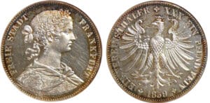 Allemagne - Francfort - Vereinstaler 1859