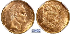 Venezuela - 20 bolivares 1904