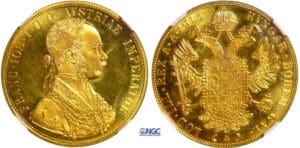 Autriche - 4 ducats 1915 (refrappe)