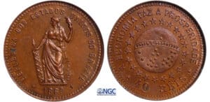 Brésil - 40 reis 1889