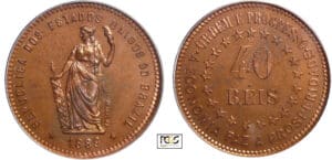 Brésil - 40 reis 1889