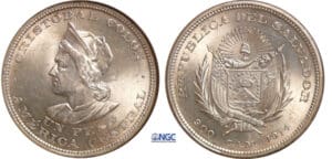 Salvador - Peso 1914 C.A.M