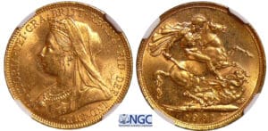 Australie - Victoria (1837-1901) - Souverain 1901 S (Sydney) Australie - Victoria (1837-1901) - Souverain 1901 S (Sydney)