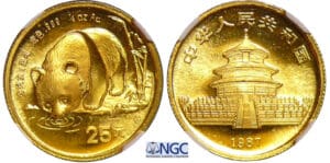 Chine - 25 yuan 1987 (Panda)