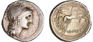 Claudia - Denier (110-109 av. J.-C.)