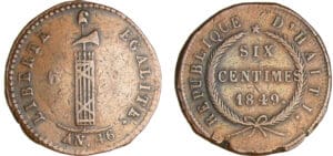 Haiti - Empire (1849-1863) - 6 centimes 1849 (An 46)
