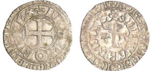 Charles V (1364-1380) - Blanc au K - 20 avril 1365