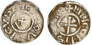 Louis IV d'Outremer (936-954) - Denier (Langres) Louis IV d'Outremer (936-954) - Denier (Langres)