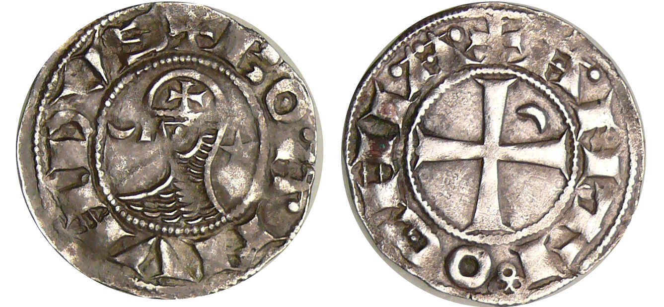 Antioche - Bohémond III - Denier Antioche - Bohémond III - Denier