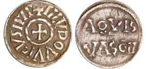 Louis 1er Le Pieux (814-840) - Denier (Dax) Louis 1er Le Pieux (814-840) - Denier (Dax)