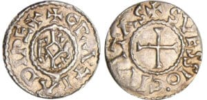 Charles II Le Chauve (840-877) - Denier (Soissons) Charles II Le Chauve (840-877) - Denier (Soissons)