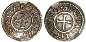 Charles II Le Chauve (840-877) - Denier (Saint-Quentin) Charles II Le Chauve (840-877) - Denier (Saint-Quentin)