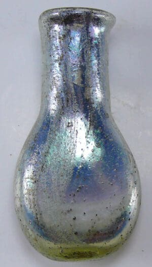 Romain - Gourde en verre irisé - 2ème-5ème siècle