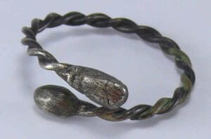 Viking ou civilisation du nord - Bague en argent