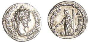 Septime Sévère - Denier (197, Rome) - La Providence