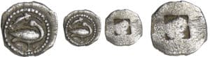 Royaume de Macédoine - Eion - Trihémiobole (460-400 av. J.-C.)