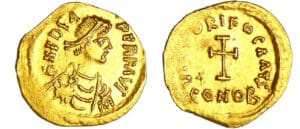 Focas - Tremissis (602-610, Constantinople)