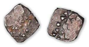Mérovingiens - Patrice Nemfidius denier (Narbonne). Mérovingiens - Patrice Nemfidius denier (Narbonne).