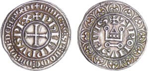 Philippe IV (1285-1314) - Gros tournois à l'O rond