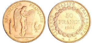 Troisième république (1871-1940) - 50 francs Génie 1904 A (Paris)