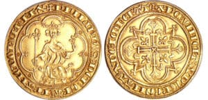 Philippe IV (1285-1314) - Masse d'or (1ère émission 10 janvier 1296)