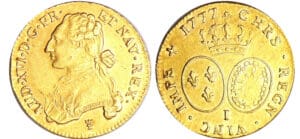 Louis XVI (1774-1792) - Double louis d’or au buste habillé - 1777 I (Limoges) Louis XVI (1774-1792) - Double louis d’or au buste habillé - 1777 I (Limoges)