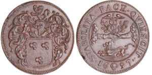 Pays-Bas espagnol - Jeton - La Paix de Ryswick 1697