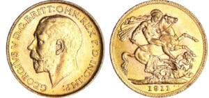 Canada - George V (1910-1936) - Souverain 1911 C (Ottawa)