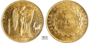 Troisième république (1871-1940) - 100 francs Génie 1887 A (Paris)