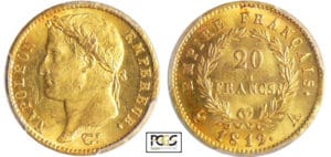 Napoléon 1er (1804-1814) - 20 francs revers empire 1812 A (Paris)