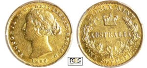 Australie - Victoria (1837-1901) - Souverain 1866 SY (Sydney)