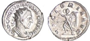 Trajan Dèce - Antoninien (250, Rome) - La Victoire Trajan Dèce - Antoninien (250, Rome) - La Victoire