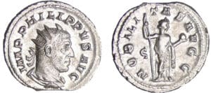 Philippe 1er - Antoninien (248, Rome) Philippe 1er - Antoninien (248, Rome)